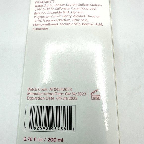 Dr Wellness Vitamin C Facial Foaming Cleanser 6.76Fl.oz-  NEW SEALED - Picture 4 of 5